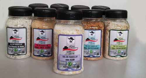 Kit Sal De Parrilla Dry Rub E Alho Dom Chamorro