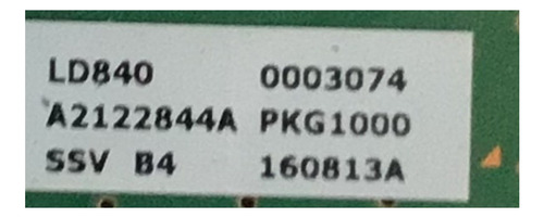 Driver Sony A2122844a / 1-981-224-21 / Modelo Xbr-75z9d (Usado)