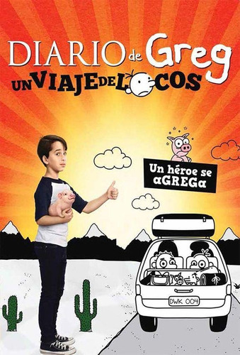 Dvd - Diario De Greg: Un Viaje De Locos