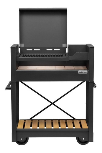 Parrilla Móvil Criolla 93cm Ancho X113cm Alto X51.7cm