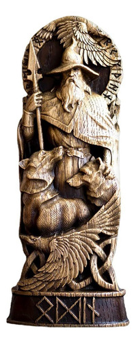 Pankerou Estatua Nrdica De Dios Odin, Odn, Thor, Loki, Freyj