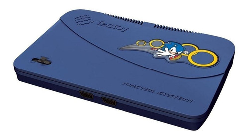 Imagem 2 de 3 de Console Tectoy Sega Master System Evolution Standard cor azul
