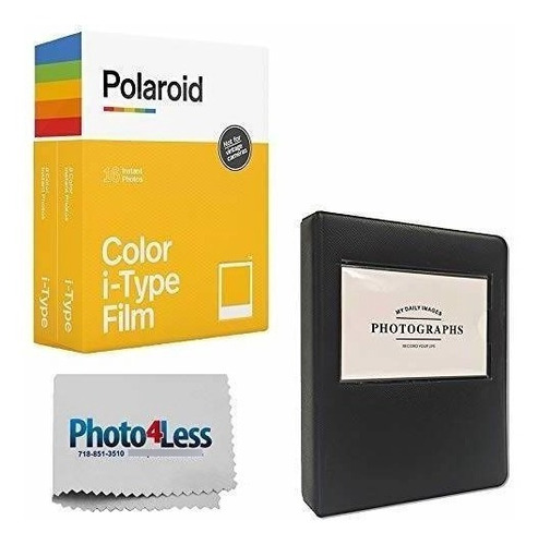 Polaroid Color Instant Film I-type 16 H + Álbum Negro