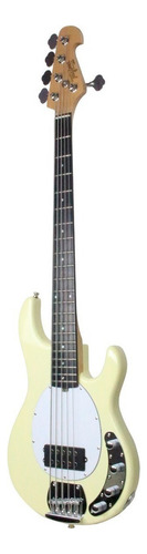 Tagima Tbm5 Olympic White Owh Classic Series Df, acabado de bajo barnizado, color blanco, guía manual, número de cuerdas: 5