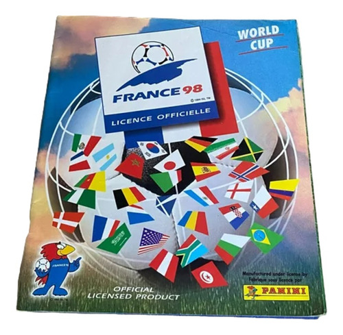 Album Mundial De Fútbol Francia 98 Panini Vacio 100% Nuevo