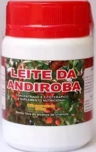 Leite Da Andiroba Cápsulas(6 Frascos)  Original+brind