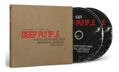 Deep Purple Live In Newcastle 2001 2 Cd Import Nuevo Stock