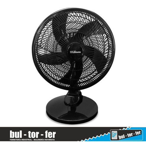 Imagen 2 de 6 de Ventilador De Mesa Liliana Oscilante Reclinable 16 PuLG