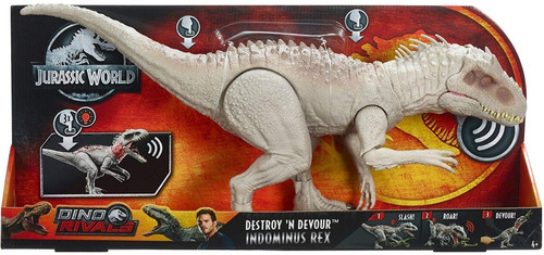 Jurassic World Indominus Rex Destruye Luz Y Sonidos  58 Cm