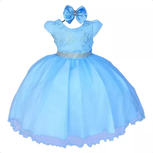 Vestido Fantasia Cinderela, Roupa Infantil para Menina Yamp! Usado  87823557