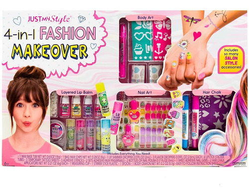 Just My Style 4 En 1 Fashion Makeover Art And Craft Kit By H