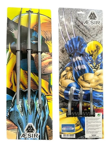 Garras Wolverine X-men Guepardo Heroe Flexible Juguete Niño