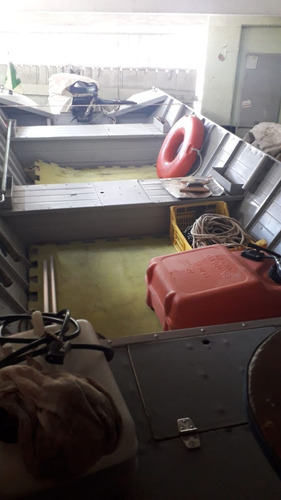 Barco De Aluminio 5 Metros Mogi Mirim Com Carreta Rod.