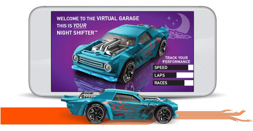 Hot Wheels Id Vehículo Night Shifter Con Chip Nfc Integrado,