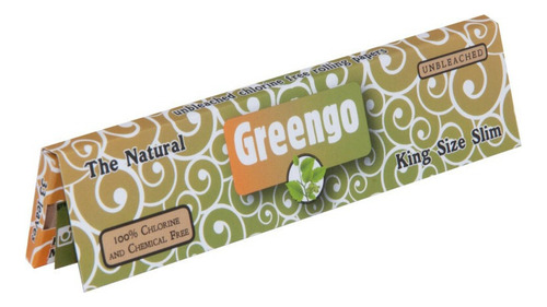 Papeles Cueros Greengo Pack X3 #12 King Size