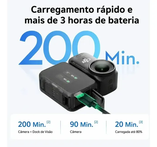 Câmera Dji Osmo Nano (128gb) Br Standard 4k/60fps | Parcelamento
