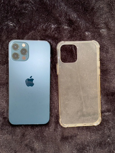 Apple Iphone 12 Pro (128 Gb) - Azul Pacífico Reacondicionado Azul (Usado)
