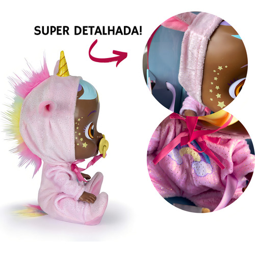 Multilaser Industrial S.A. Multikids Jassy Cry Babies Fantasy Unicórnio Jassy Fantasy