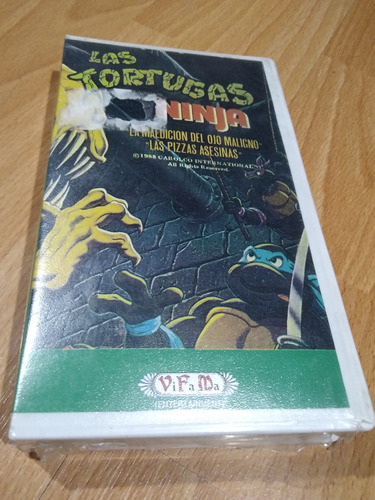 Tortugas Ninjas Tmnt Video Cassette 1988 Capítulo Sellada Tv