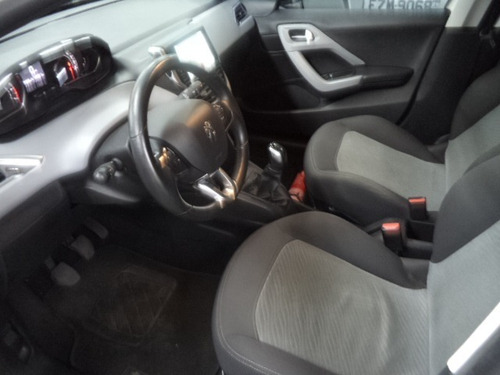 Imagem 15 de 15 de Peugeot 208 Allure 1.5 8v Flex 5p Completo Teto Dvd 2015 Bco