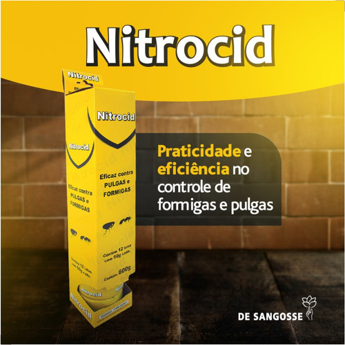 Como Acabar Com Pulgas No Quarto Nitrocid 50g