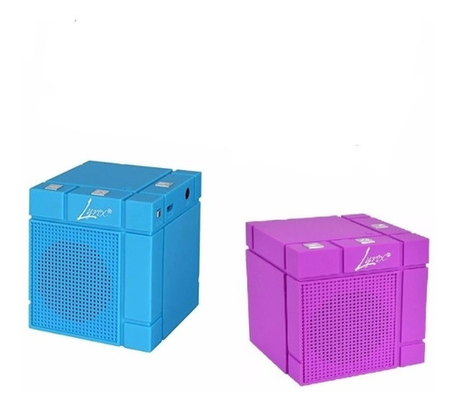 Imagen 1 de 2 de Corneta Mixx Speaker Purple, Blue Uc 