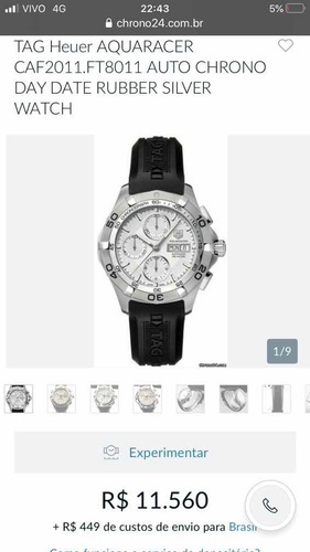 Relogio Tag Heuer Aquaracer Calibre 16