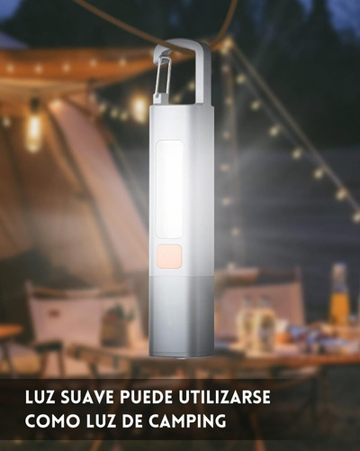 Recargable Exteriores Led Multifuncional Linterna Para