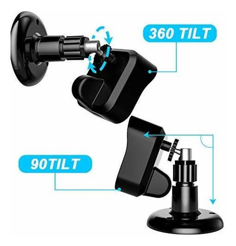 Soporte Pared Para Camara Aire Libre Parpadeante 360 3