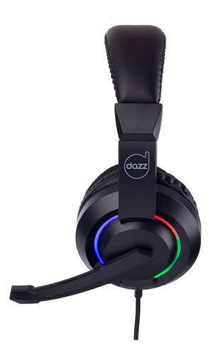 Kit Dazz Novacore 4 Em 1 Teclado Mouse Mousepad Headset Mouse Preto Teclado Preto