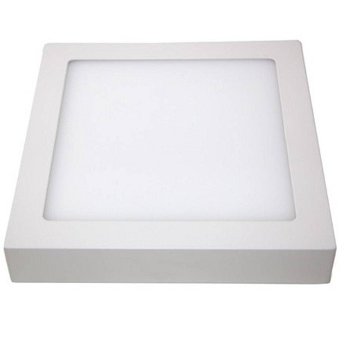 Kit 10 Painel Plafon 25w Led Branco Frio Sobrepor Quadrado