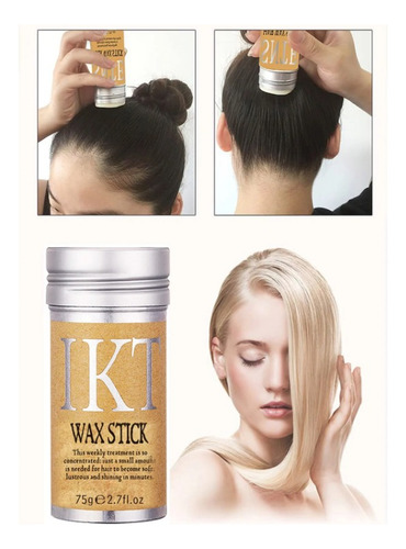 Barra De Cera Natural Anti-frizz 75g