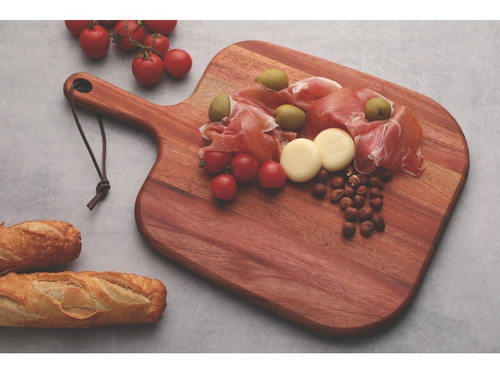 Tabla de cortar en frío Tramontina Provence de caoba con mango