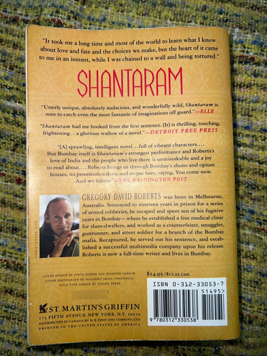 Libro Usado Shantaram