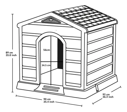 Casa para perros ubq Rimax