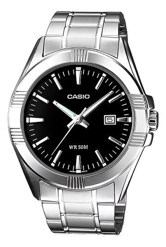 Reloj Casio Caballero Mtp-1308d-1a Metalico Circuit