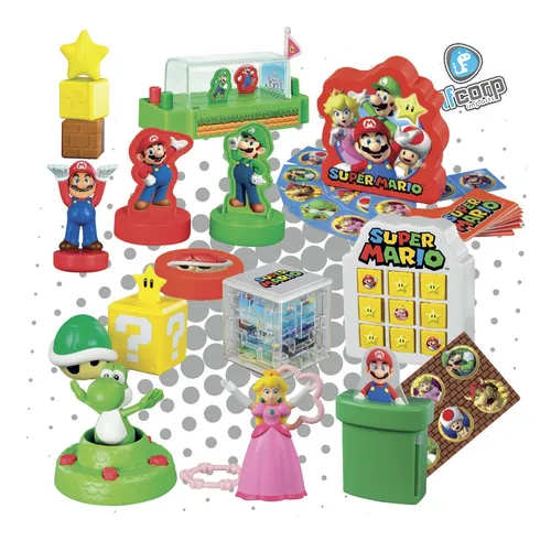 Set 10 Pieza Super Mario Bros 2019 Mc Donals Mcdonals Cajita