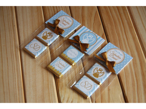 Mini Chocolates Personalizados.cumpleaños, Bautizo, Comunion