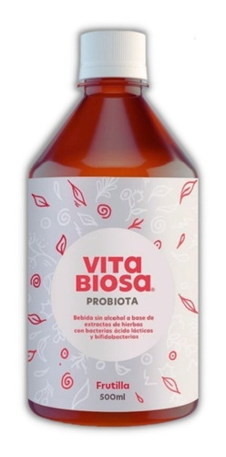 Vita Biosa Probiotico  X 500 Ml Sabor Frutilla