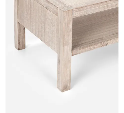 Mesa De Centro Rosen Karsten 130 X 50 Cm Natural