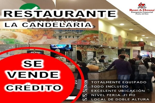 Se Alquila Con Opcion A Compra Restaurante Totalmente Equipado