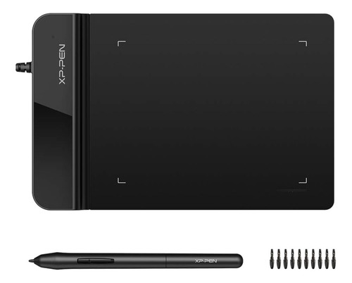 Tableta Gráfica Xp-pen Star G430s Dibujo Digital Negro