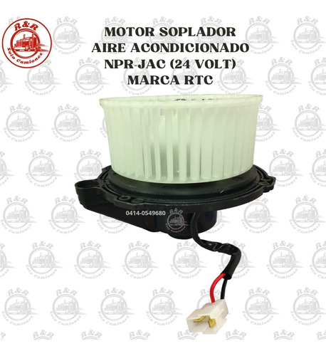 Motor Soplador De Aire Acondicionado Npr-jac (24volt)