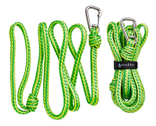 Premium Pwc Dock Lines | 2-pack Heavy Duty Braided Rope...