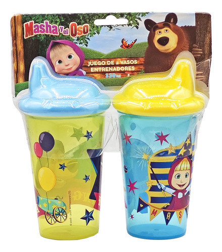 Vaso Entrenador Ligero Para Niños 330ml Animado