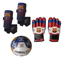 Comprar Kit Deportivo Futbol. Canilleras, Guantes Arquero, Balón 
