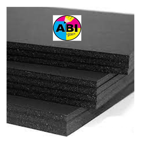 Foamboard Negro 50x70 5 Mm.premium