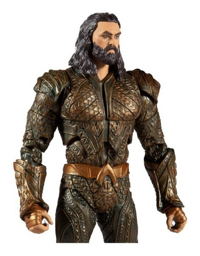 Imagen 5 de 7 de Aquaman Figura De Coleccion Dc Multiverse Justice League