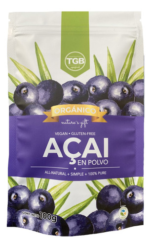 Acai Berry En Polvo 100 Gr