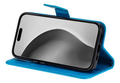 Funda De Piel Sintética De Alta Calidad Para Motorola G9 Play/g9 Plus/g9 Power Support, Moleteado, Antivibración, Abatible, Ranura